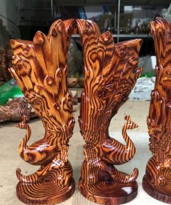 Tượng Chim Công : Gỗ Trắc